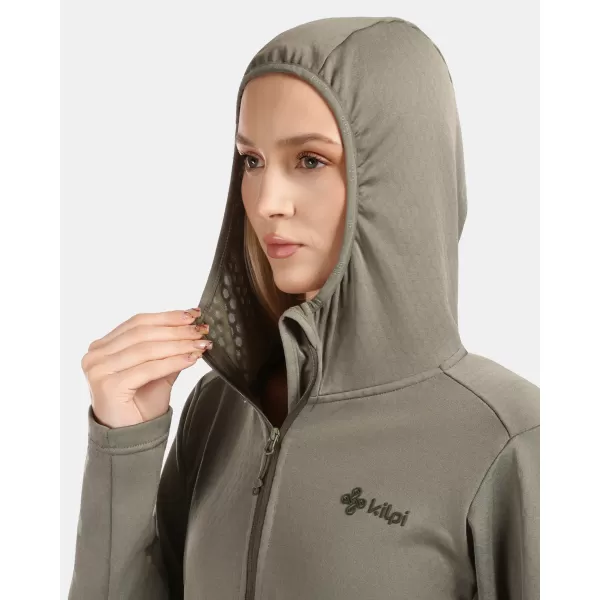  Hanorac de damă din fleece KILPI SEVELEN-W 1L0203KI VERDE 