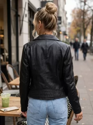Geaca de dama DSTREET TY5723 NEGRU