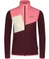 Hanorac ușor de damă din fleece NORDBLANC BEECH NBSFL8375 BURGUNDIA
