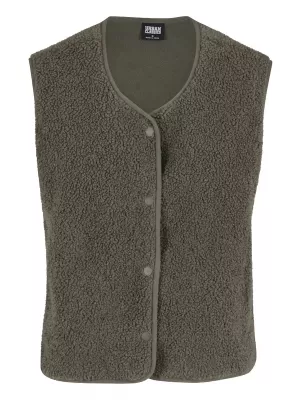 Vesta de dama URBAN CLASSICS TB8011 MĂSLINE PALID