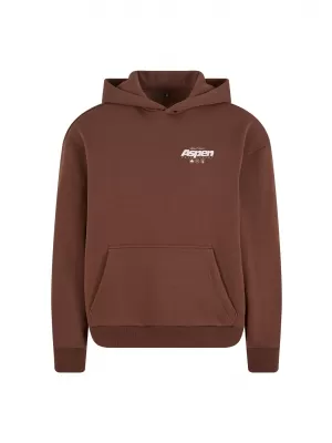 Hanorac pentru bărbați URBAN CLASSICS TB9034-14274 MARO CIOCOLATA