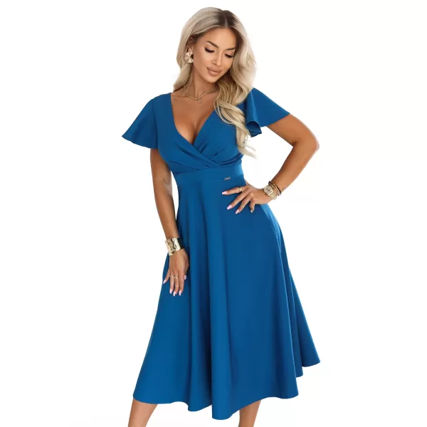  Rochie NUMOCO 675-4 VERDE MARE 