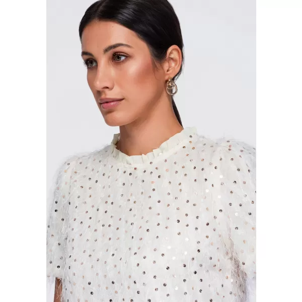  Bluza de dama OMBRE OW-TS-E0089 BEJ 