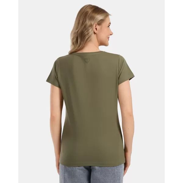  Tricou de damă KILPI PROMO-W 1L0355KI VERDE 