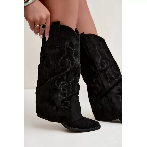  Cizme de dama BOTO CLS-613 NEGRU 