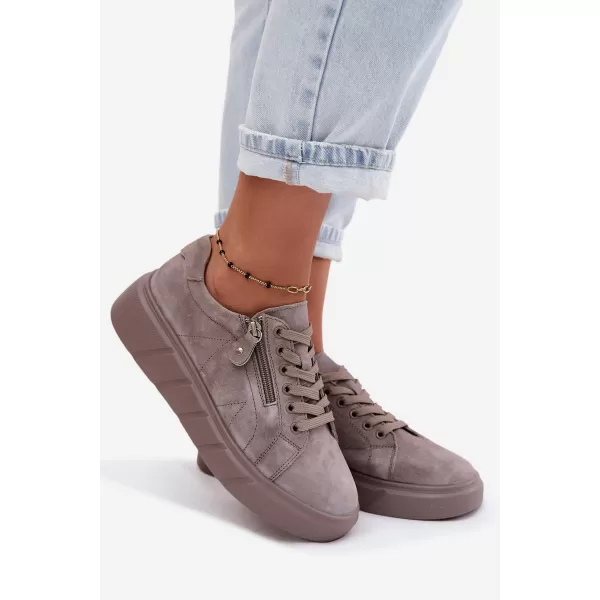  Botine de dama BOTO 26PB18-18 TAUPE 