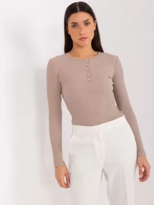 Bluza de dama BASIC FEEL GOOD RV-BZ-9211.26X BEJ ÎNCHIS