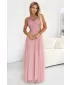 Rochie NUMOCO 672-2 ROZ PUDRA