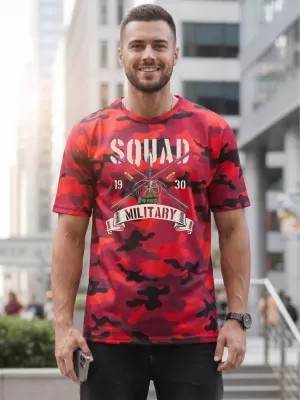 Tricou pentru bărbați DSTREET NX2005R-RD-M ROŞU