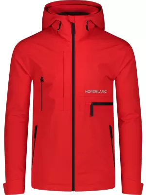 Jachetă impermeabilă pentru bărbați NORDBLANC RIGID NBSJM8313 ROŞU