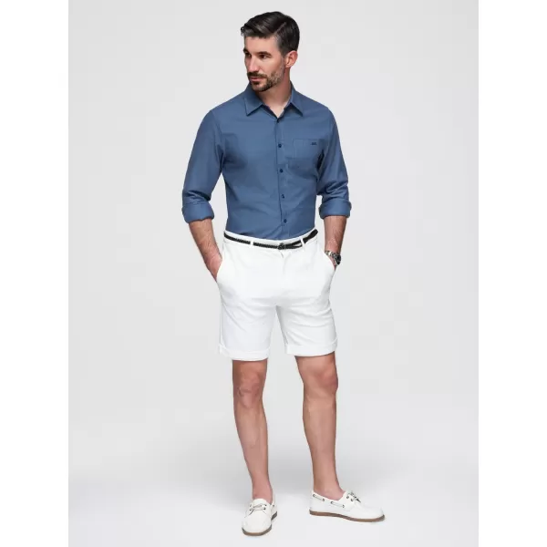  Cămașă pentru bărbați OMBRE K695 DENIM 