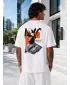 Tricou pentru bărbați DSTREET NX4004R-WH-O ALB