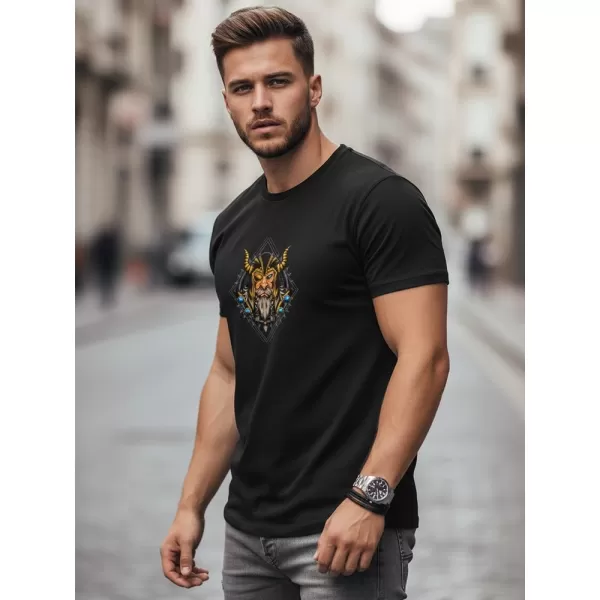  Tricou pentru bărbați DSTREET NX0144R-BK NEGRU 