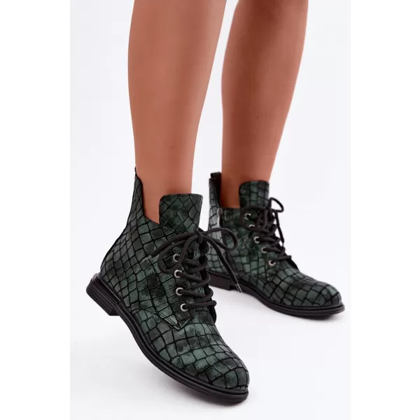  Botine de dama ARTIKER 55C1325 VERDE/NEGRU 