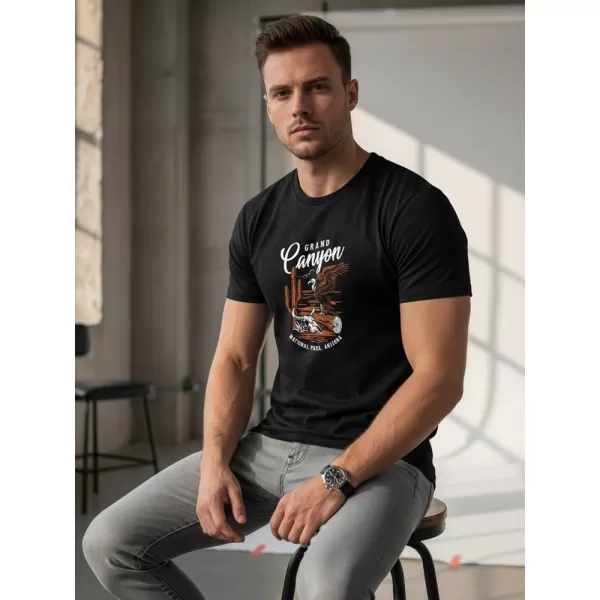  Tricou pentru bărbați DSTREET NX059R NEGRU 
