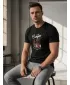 Tricou pentru bărbați DSTREET NX059R NEGRU