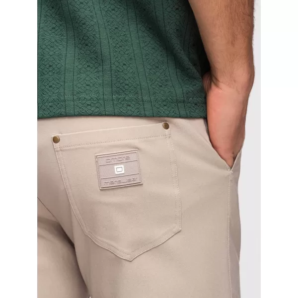  Pantaloni pentru bărbați OMBRE P1515 BEJ 