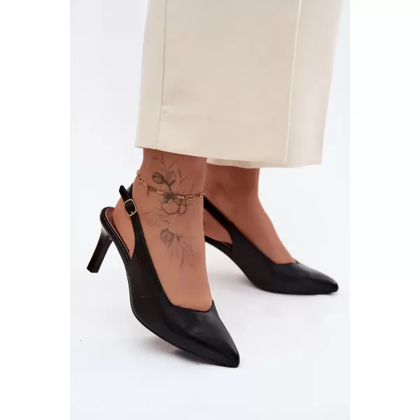  Sandale de dama SERGIO LEONE SK158 NEGRU 