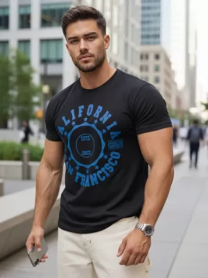 Tricou pentru bărbați DSTREET RX5085 NEGRU