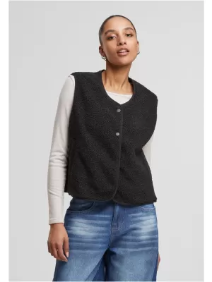 Vesta de dama URBAN CLASSICS TB8011 NEGRU