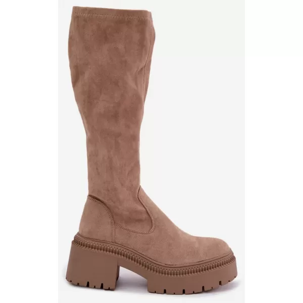  Cizme de dama BOTO 9671A-1 KAKI 