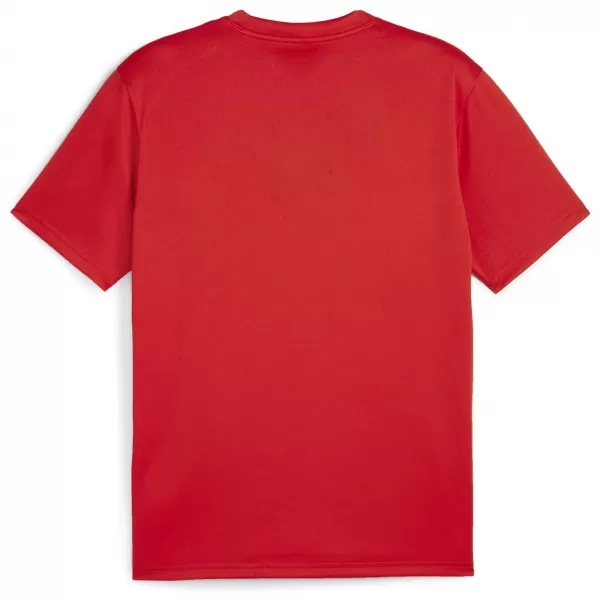  Tricou pentru bărbați PUMA TEAMGOAL JERSEY 658636-01 PUMA RED/PUMA WHITE/FAST RED 