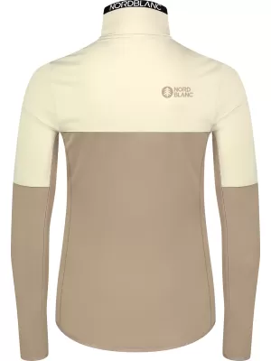 Hanorac pentru femei powerfleece NORDBLANC IDOL NBSFL8337 BEJ