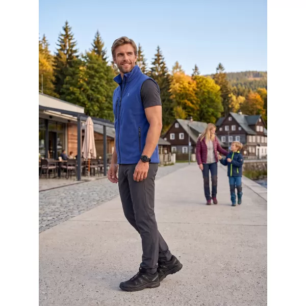  Vestă din lână pentru bărbați ALTISPORT ALM002525 ALBASTRU REGAL 