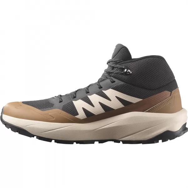  Pantofi pentru bărbați SALOMON OUTSCAPE MID GTX L45410800 NEGRU/ZI PLOIOASĂ/MARO COIOT 