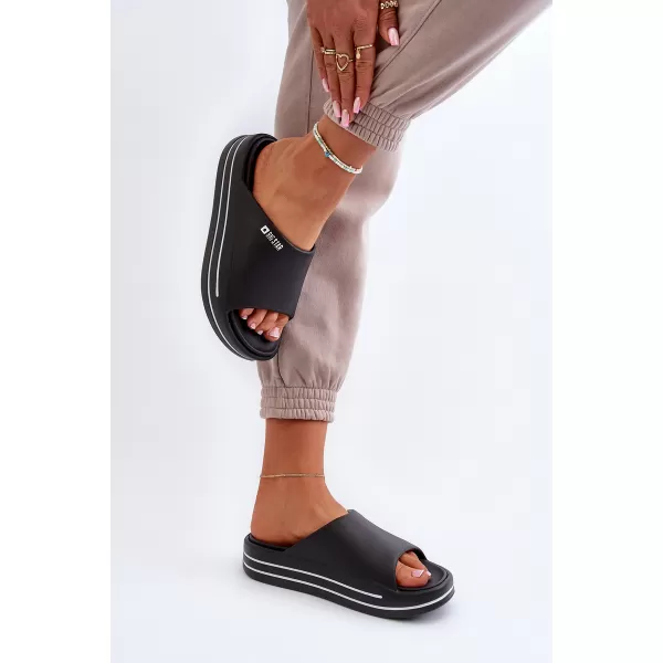  Papuci de damă BIG STAR SHOES NN274A037 NEGRU 