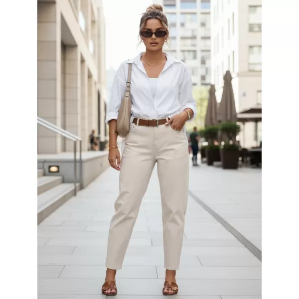  Pantaloni de dama DSTREET UY2987 ECRU 