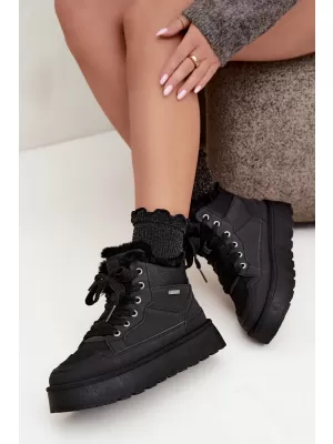 Pantofi de dama BIG STAR SHOES UU274167 NEGRU