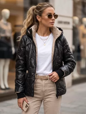 Geaca de dama DSTREET TY5803 NEGRU