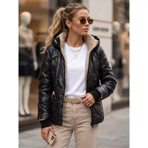  Geaca de dama DSTREET TY5803 NEGRU 