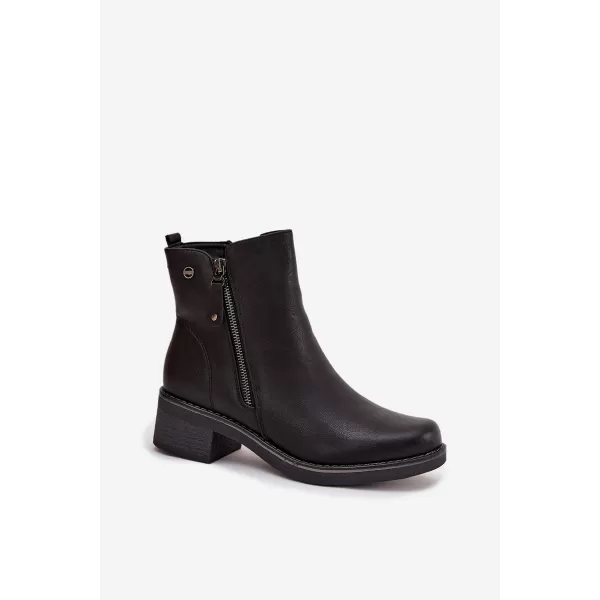  Botine de dama EVENTO 24BT02-7992 NEGRU 