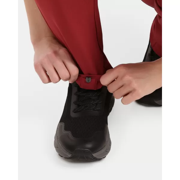  Pantaloni de dama KILPI BELVELA-W 1L0406KI ROȘU ÎNCHIS 