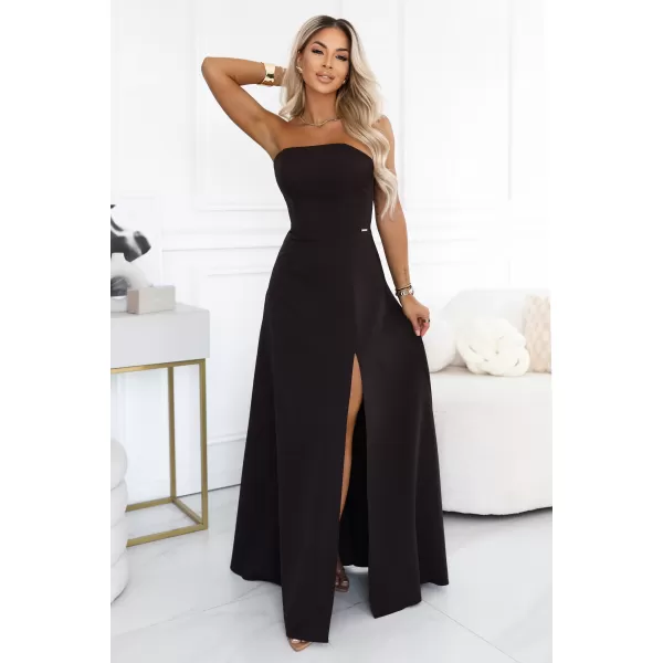  Rochie NUMOCO 663-4 MARO CIOCOLATA 