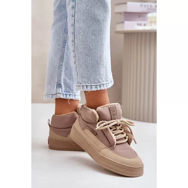  Oameni de zăpadă pentru femei BIG STAR SHOES OO274A532 BEJ 