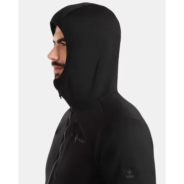  Hanorac pentru bărbați din fleece KILPI SEVELEN-M 1M0202KI NEGRU 
