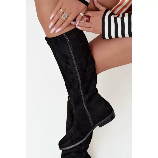  Cizme de dama BOTO 1162 NEGRU 