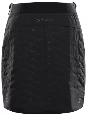 Fusta izolata de dama ALPINE PRO LOLLA 3 NEGRU