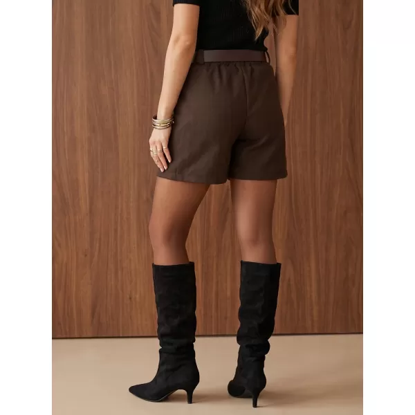  Pantaloni scurți de damă DSTREET SY0613 MARO 
