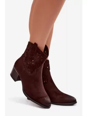 Pantofi de dama VINCEZA 58452 CIOCOLATĂ
