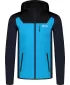 Hanorac powerfleece pentru bărbați NORDBLANC SPRAWL NBSFM8333 ALBASTRU STRĂLUCITOR