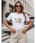 Tricou pentru femei DSTREET NX8010RY-WH ALB