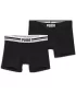 Boxeri pentru bărbați PUMA MEN EVERYDAY PLACED LOGO BOXER 2P 93847601 NEGRU