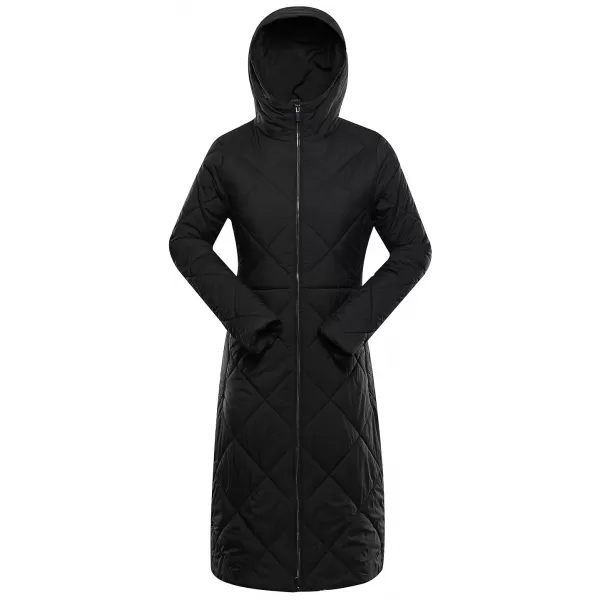  Palton de iarnă de damă ALPINE PRO STAWA NEGRU 