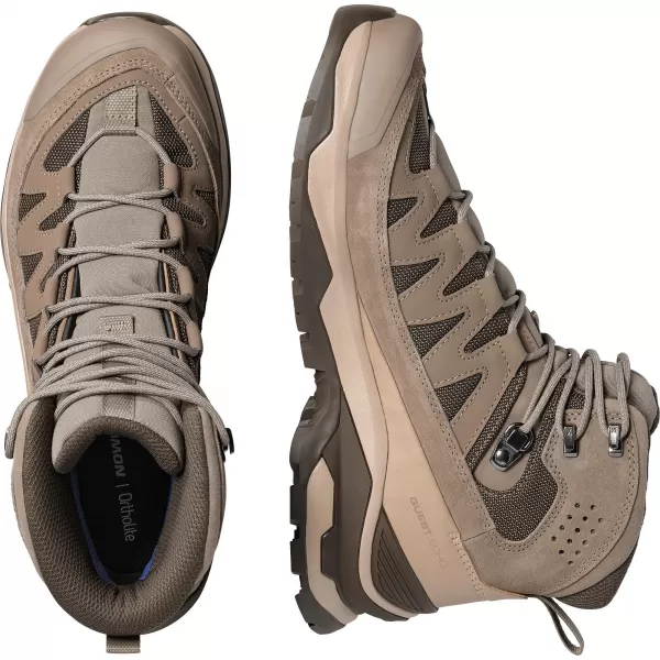  Pantofi pentru bărbați SALOMON QUEST ECHO GORE TEX L49146400 NUC/DESERT BRONZ/MĂSLINE NEGRU 