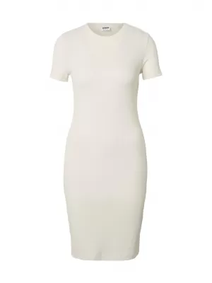 Rochie URBAN CLASSICS TB8275 ALB/NISIP