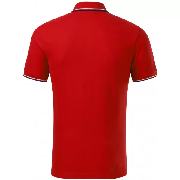  Tricou pentru bărbați cu guler MALFINI FOCUS 232 ROŞU 